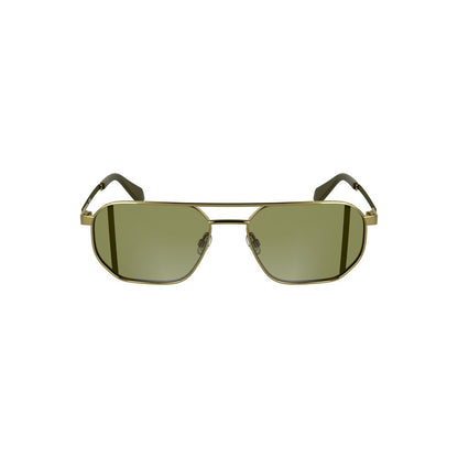 Calvin Klein Gold Metal Men Sunglasses