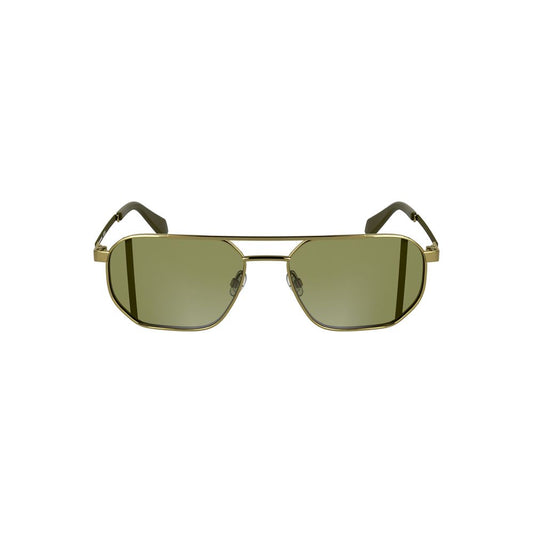 Calvin Klein Gold Metal Men Sunglasses