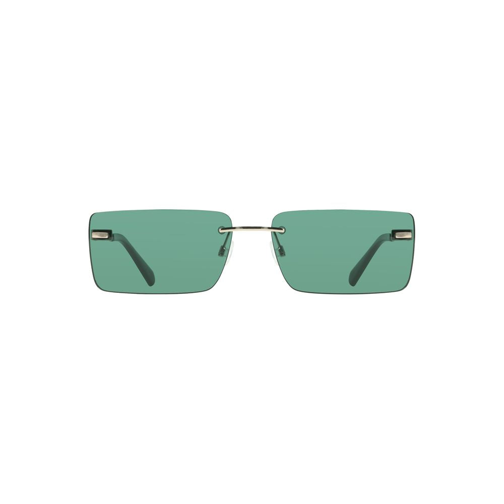 Calvin Klein Green Metal Women Sunglasses