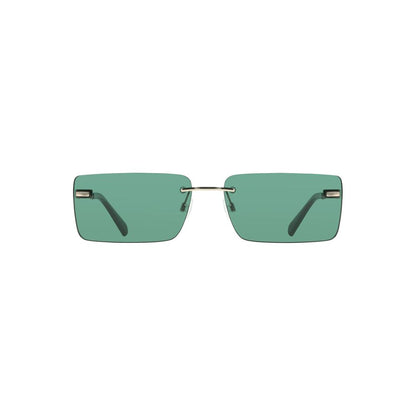 Calvin Klein Green Metal Women Sunglasses