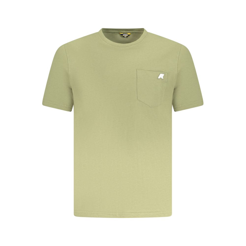 K-WAY Green Cotton T-Shirt - Stylish Comfort for Everyday Wear