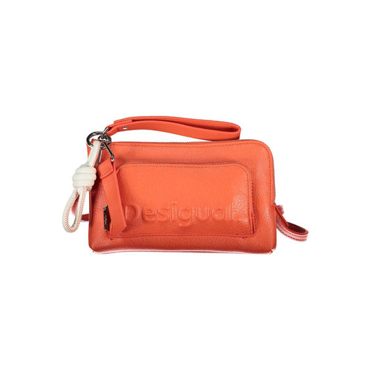 Desigual Pink Handbag with Adjustable Strap