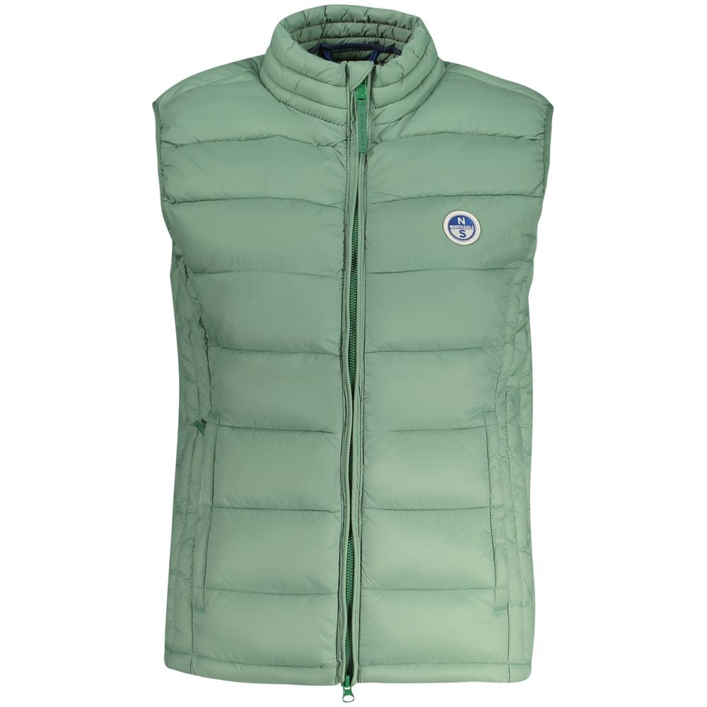 North Sails Green Polyamide Sleeveless Jacket & Coat