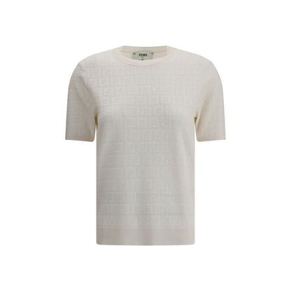 Fendi Knit T-Shirt: Iconic Comfort Meets Contemporary Style