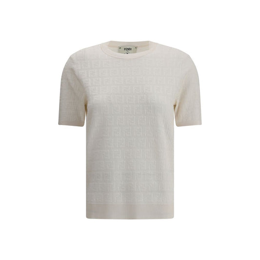 Fendi Knit T-Shirt: Iconic Comfort Meets Contemporary Style