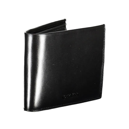 Calvin Klein Black Leather Men's Wallet