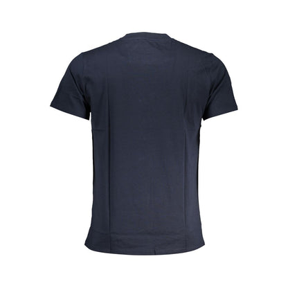 Cavalli Class Blue Cotton T-Shirt - Bold Statement Piece