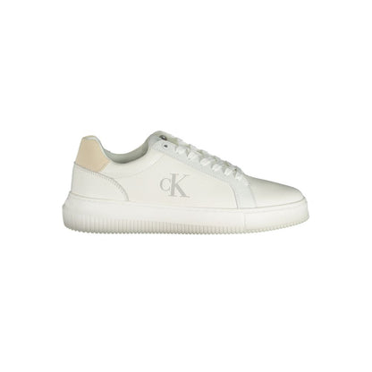 Calvin Klein White Polyethylene Men's Sneaker