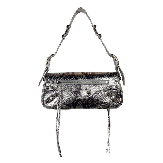 Balenciaga Gray Calfskin Handbag: A Bold Statement Piece