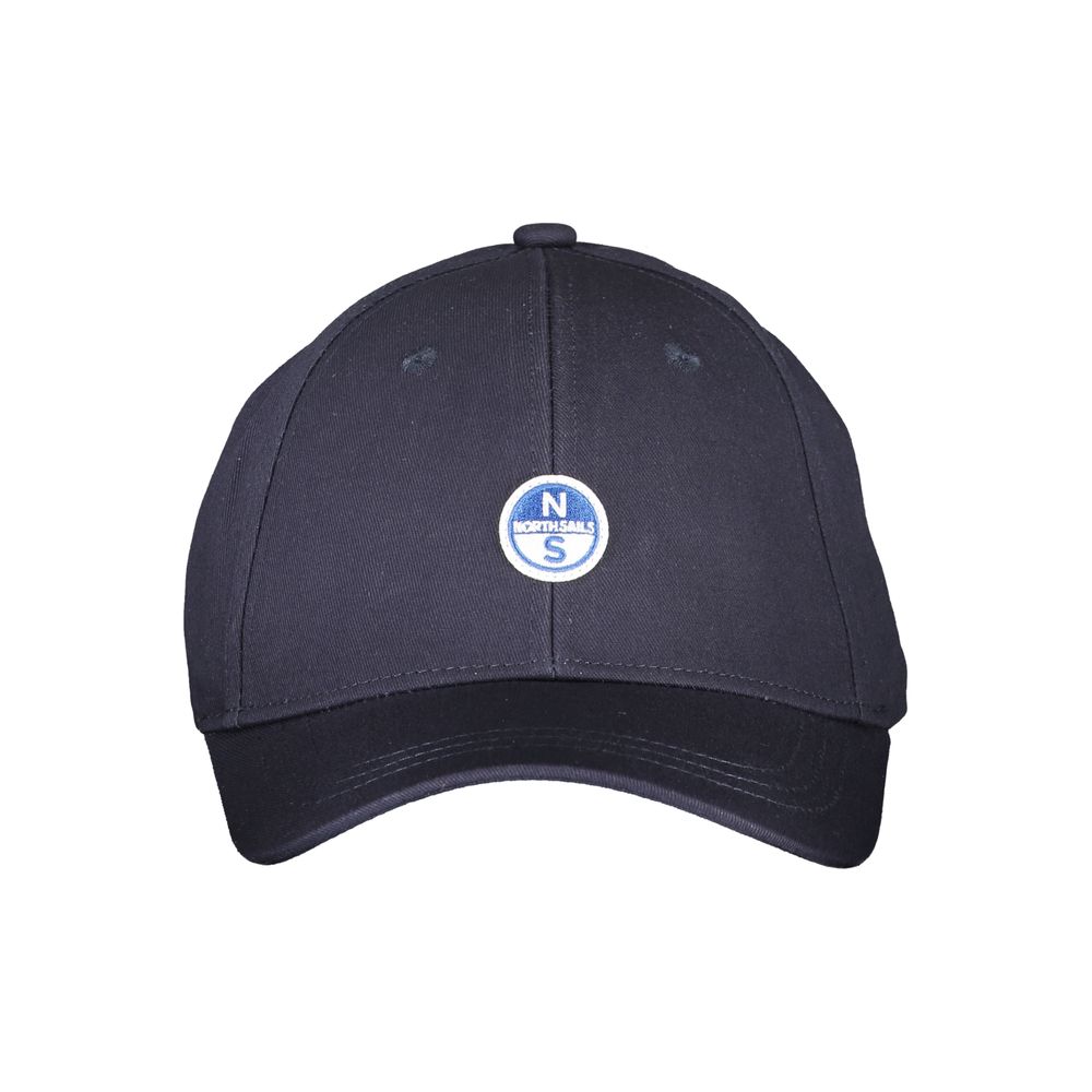 North Sails Blue Organic Cotton Hat with Visor