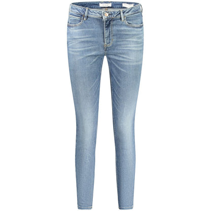 Guess Jeans Blue Cotton Skinny High Jeans