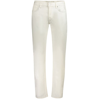 Guess Jeans White Cotton Men Jeans