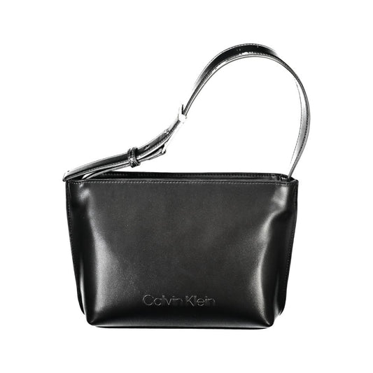 Calvin Klein Black Polyester Women's Handbag