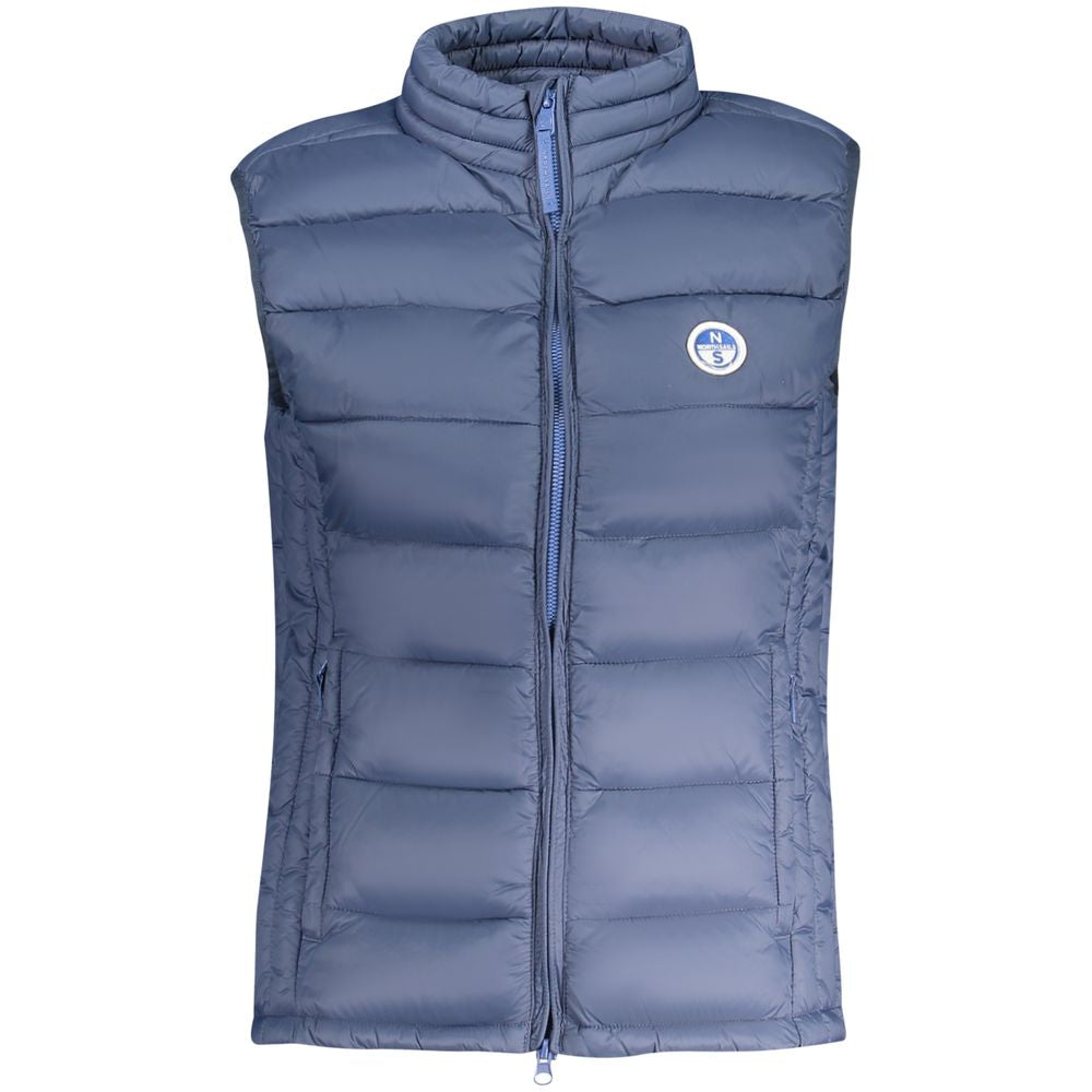 North Sails Blue Polyamide Sleeveless Jacket