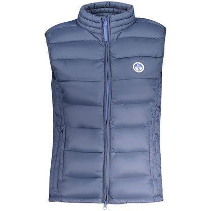 North Sails Blue Polyamide Sleeveless Jacket