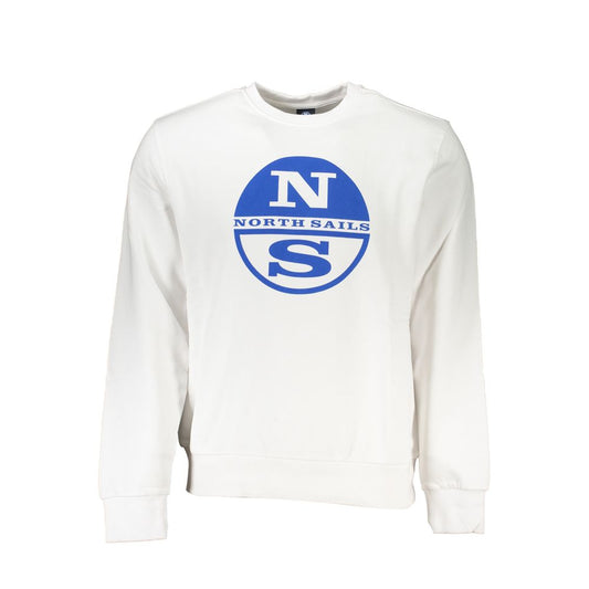 North Sails White Cotton Sweater - Ultimate Casual Essential