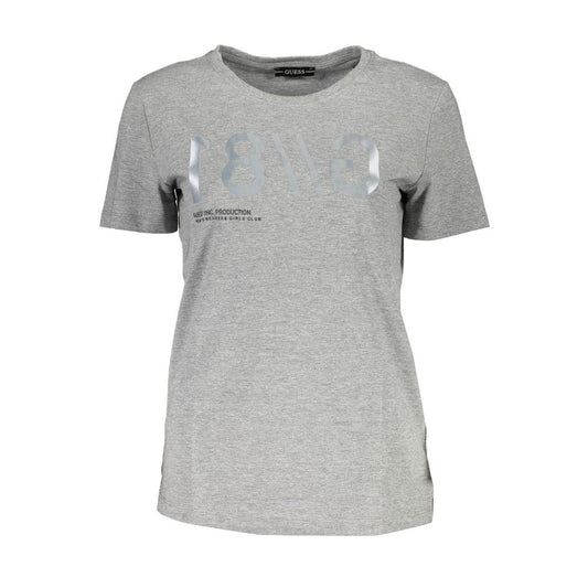 Guess Jeans Brown Cotton Women T-Shirt