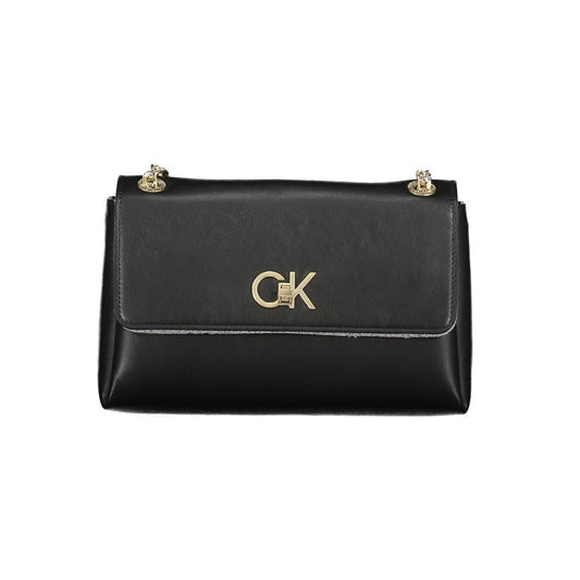 Calvin Klein Black Handbag - Minimalist Design for Everyday Sophistication