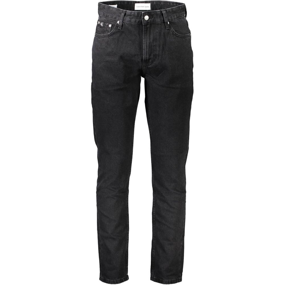 Calvin Klein Black Cotton Jeans