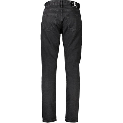 Calvin Klein Black Cotton Jeans