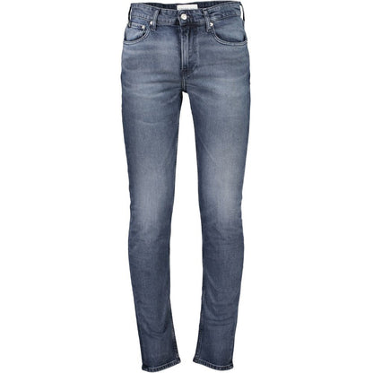 Calvin Klein Blue Cotton Jeans