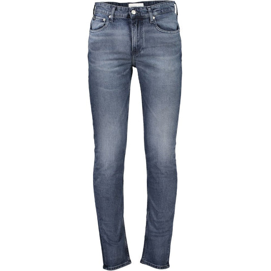 Calvin Klein Blue Cotton Jeans