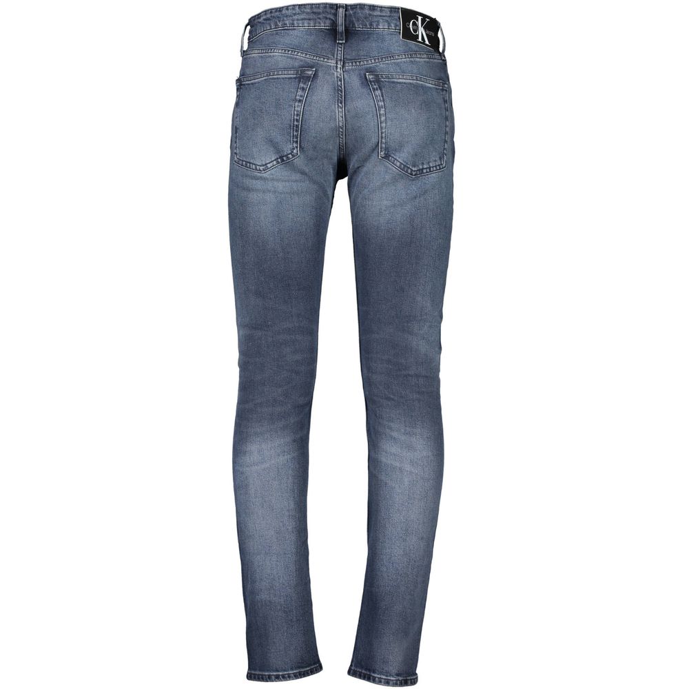 Calvin Klein Blue Cotton Jeans