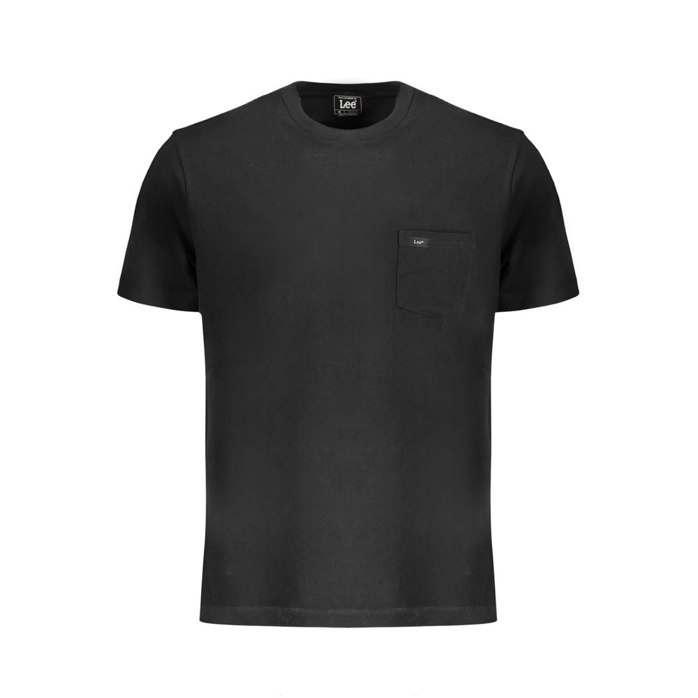 Lee Black Cotton T-Shirt – Classic Comfort Redefined