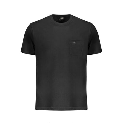 Lee Black Cotton T-Shirt – Classic Comfort Redefined