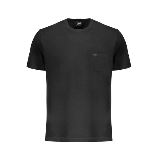 Lee Black Cotton T-Shirt – Classic Comfort Redefined