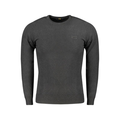 Cavalli Class Black Viscosa Uomo Maglia - Long Sleeved T-Shirt