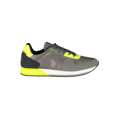U.S. POLO ASSN. Gray Street Style Sneakers for Men