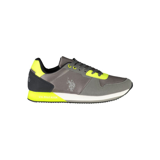 U.S. POLO ASSN. Gray Street Style Sneakers for Men