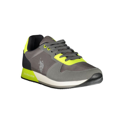 U.S. POLO ASSN. Gray Street Style Sneakers for Men