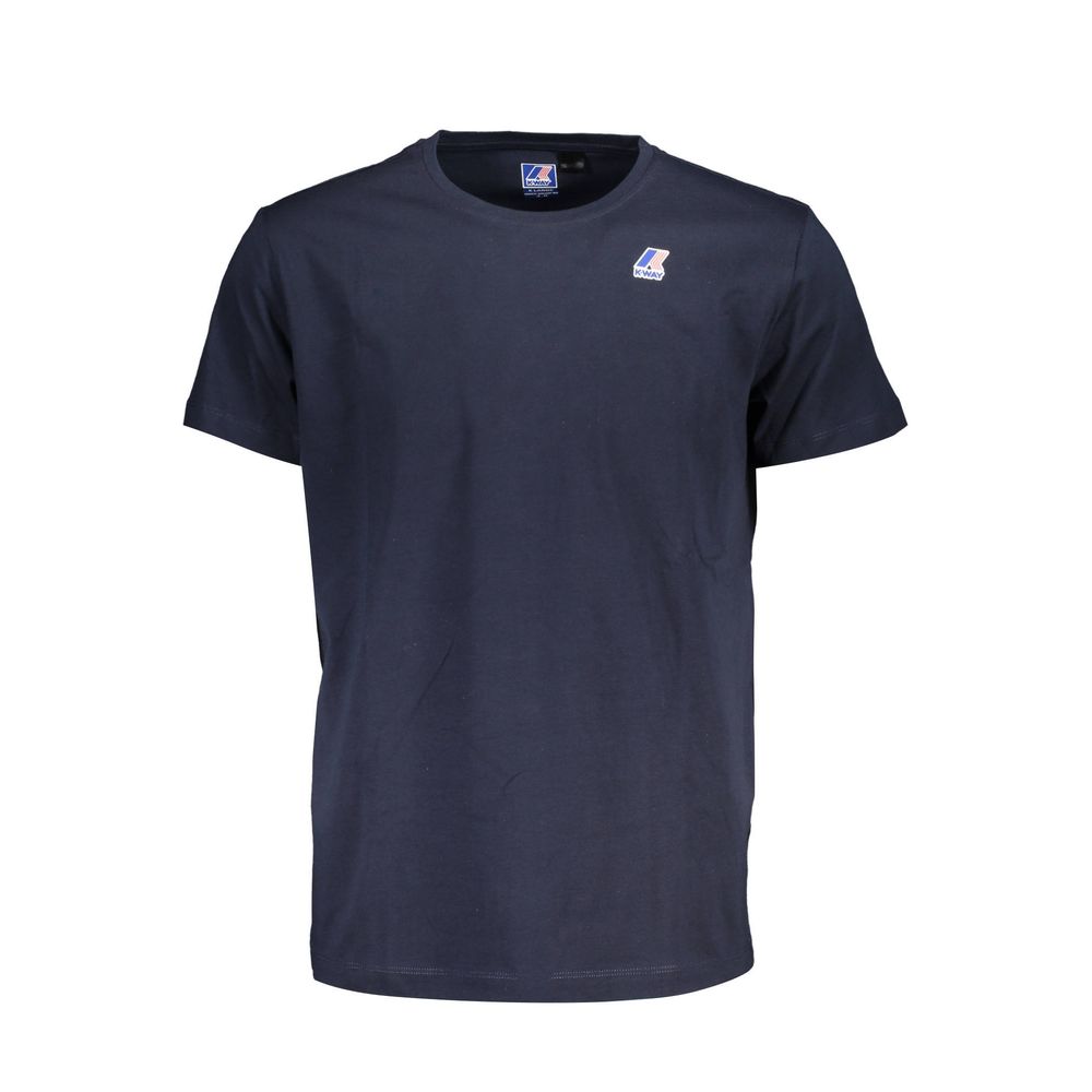 K-WAY Blue Cotton T-Shirt - A Stylish Essential