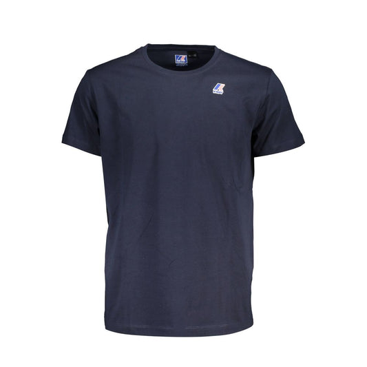 K-WAY Blue Cotton T-Shirt - A Stylish Essential