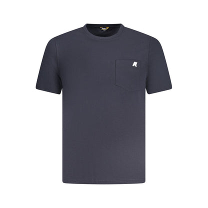K-WAY Blue Cotton T-Shirt - Stylish Comfort for Everyday Wear