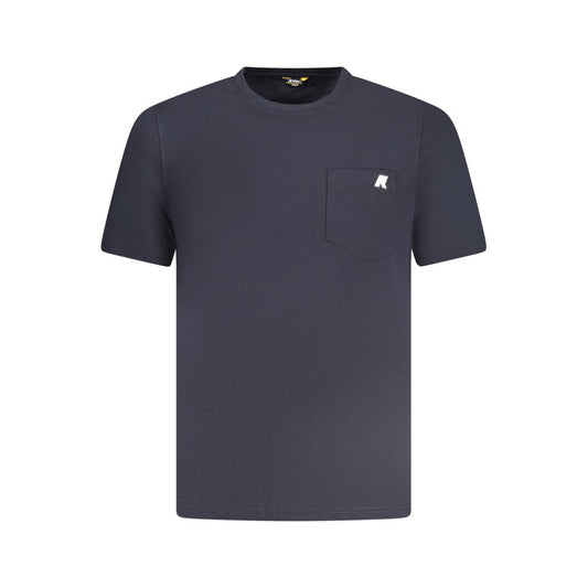 K-WAY Blue Cotton T-Shirt - Stylish Comfort for Everyday Wear