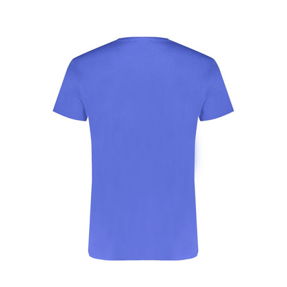 Trussardi Blue Cotton Men T-Shirt