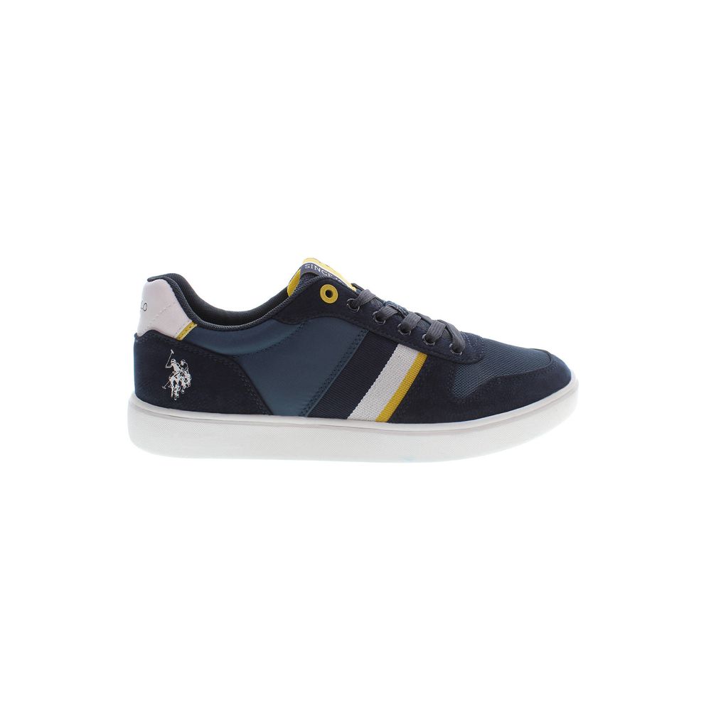 U.S. POLO ASSN. Blue Polyester Men's Sneakers