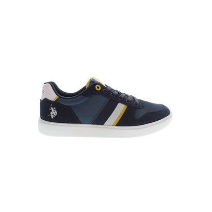 U.S. POLO ASSN. Blue Polyester Men's Sneakers