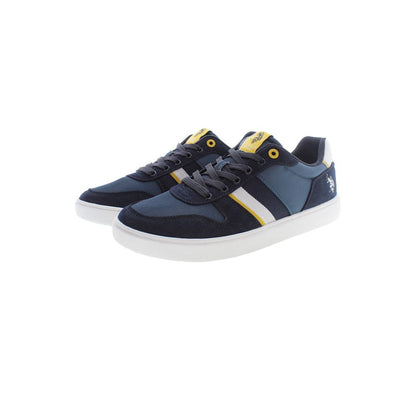 U.S. POLO ASSN. Blue Polyester Men's Sneakers