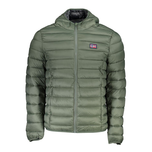 Norway 1963 Green Men's Hooded Jacket