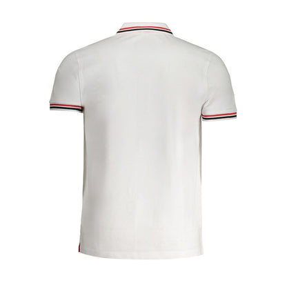 Cavalli Class White Cotton Polo Shirt - Stylish Comfort for Every Occasion