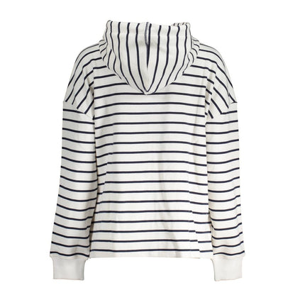 North Sails Women's Hooded Sweatshirt White Cotton