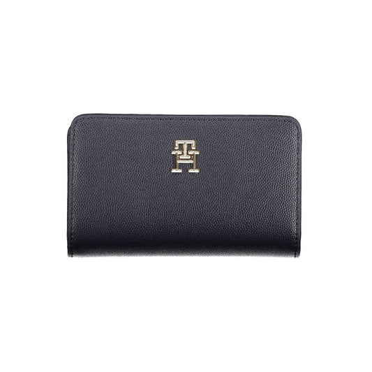 Tommy Hilfiger Blue Faux Leather Women’s Wallet