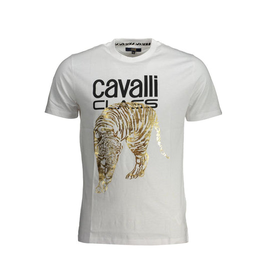 Cavalli Class White Men’s T-Shirt