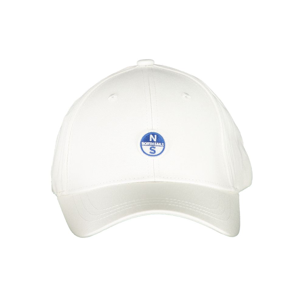 North Sails White Cotton Adjustable Cap