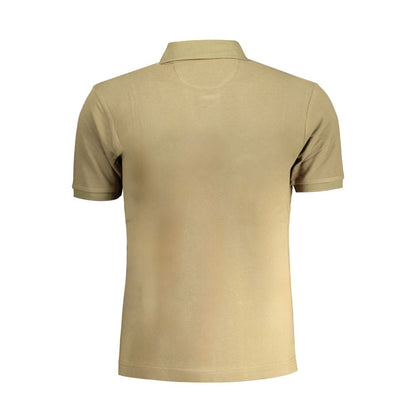 La Martina Green Cotton Polo Shirt - Timeless Elegance Meets Sporty Sophistication