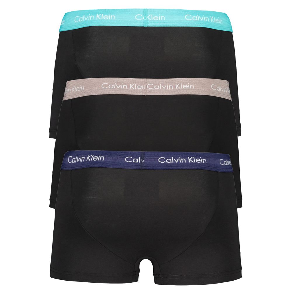 Calvin Klein Black Cotton Boxer Parts Tri-Pack